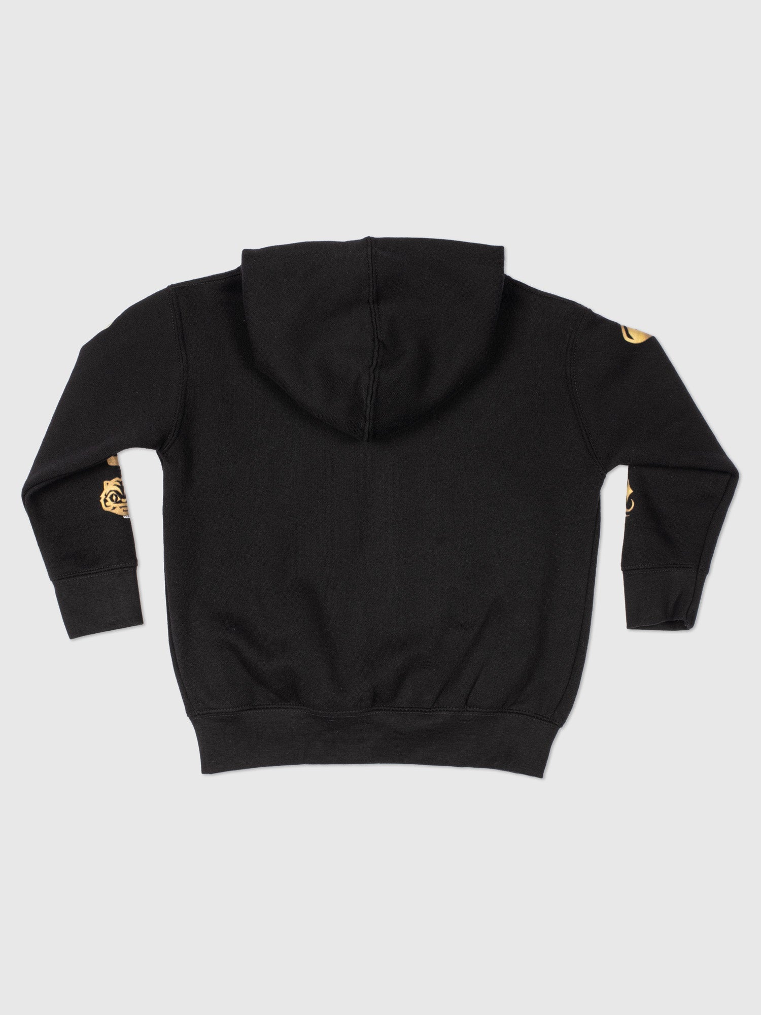 KPop Demon Hunters Gold Foil Toddler Full-Zip Hoodie HUNTR/X Icons