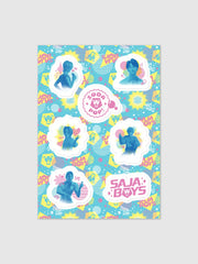 KPop Demon Hunters Sticker Sheet Saja Boys Soda Pop!