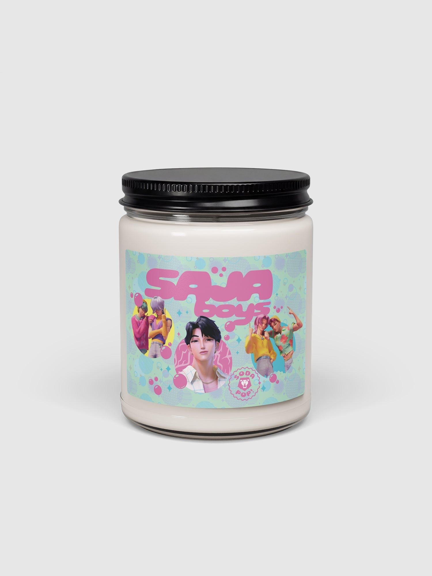 KPop Demon Hunters Scented Candle Saja Boys Soda Pop!
