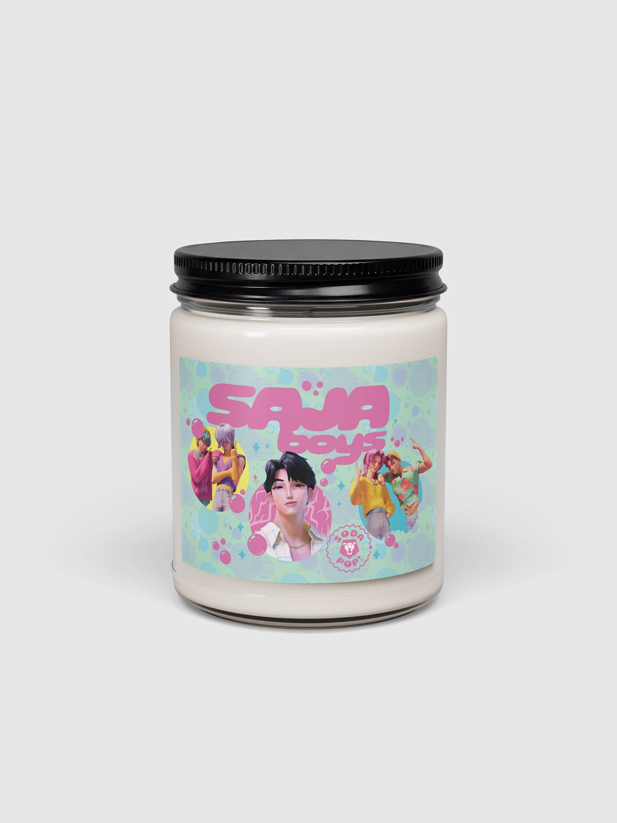 KPop Demon Hunters Scented Candle Saja Boys Soda Pop!