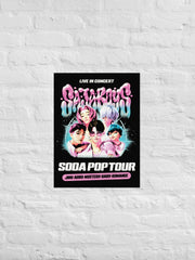 KPop Demon Hunters Poster Saja Boys Soda Pop! Tour