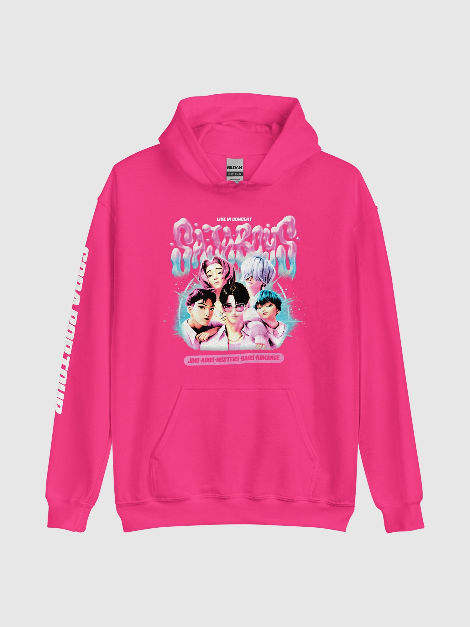 KPop Demon Hunters Hoodie Saja Boys Soda Pop! Tour