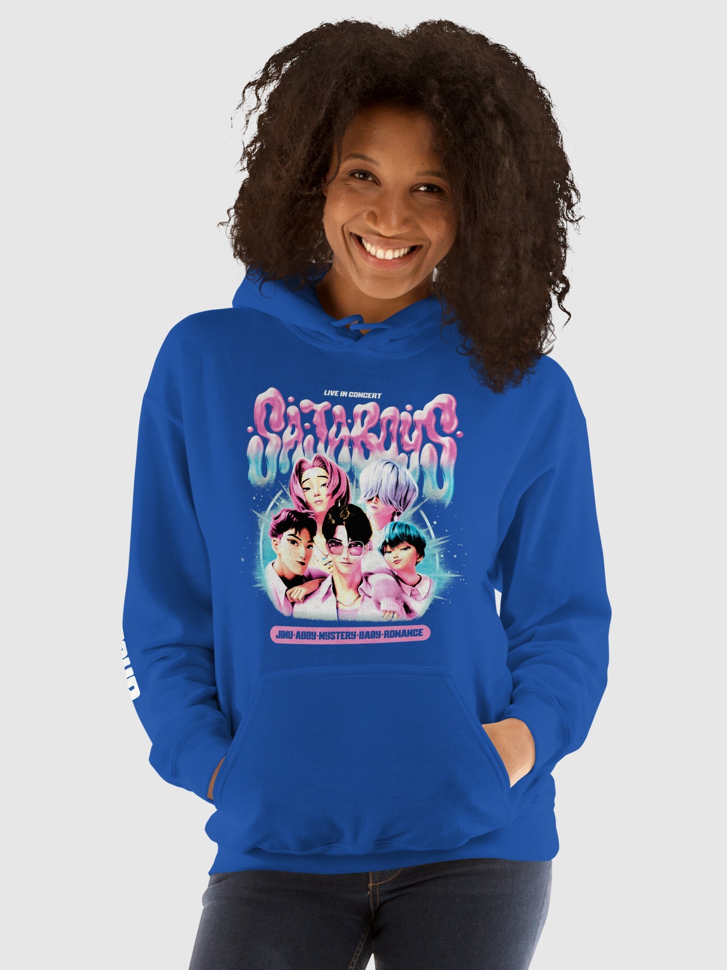 KPop Demon Hunters Hoodie Saja Boys Soda Pop! Tour