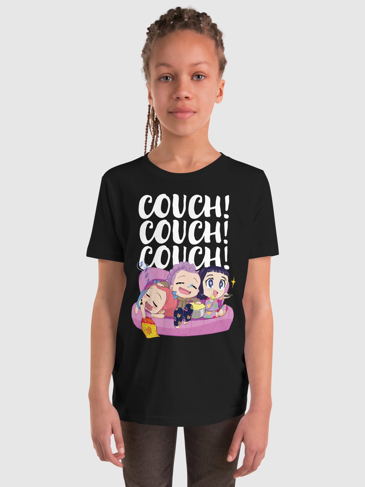 KPop Demon Hunters Couch Couch Couch! Kids T-Shirt