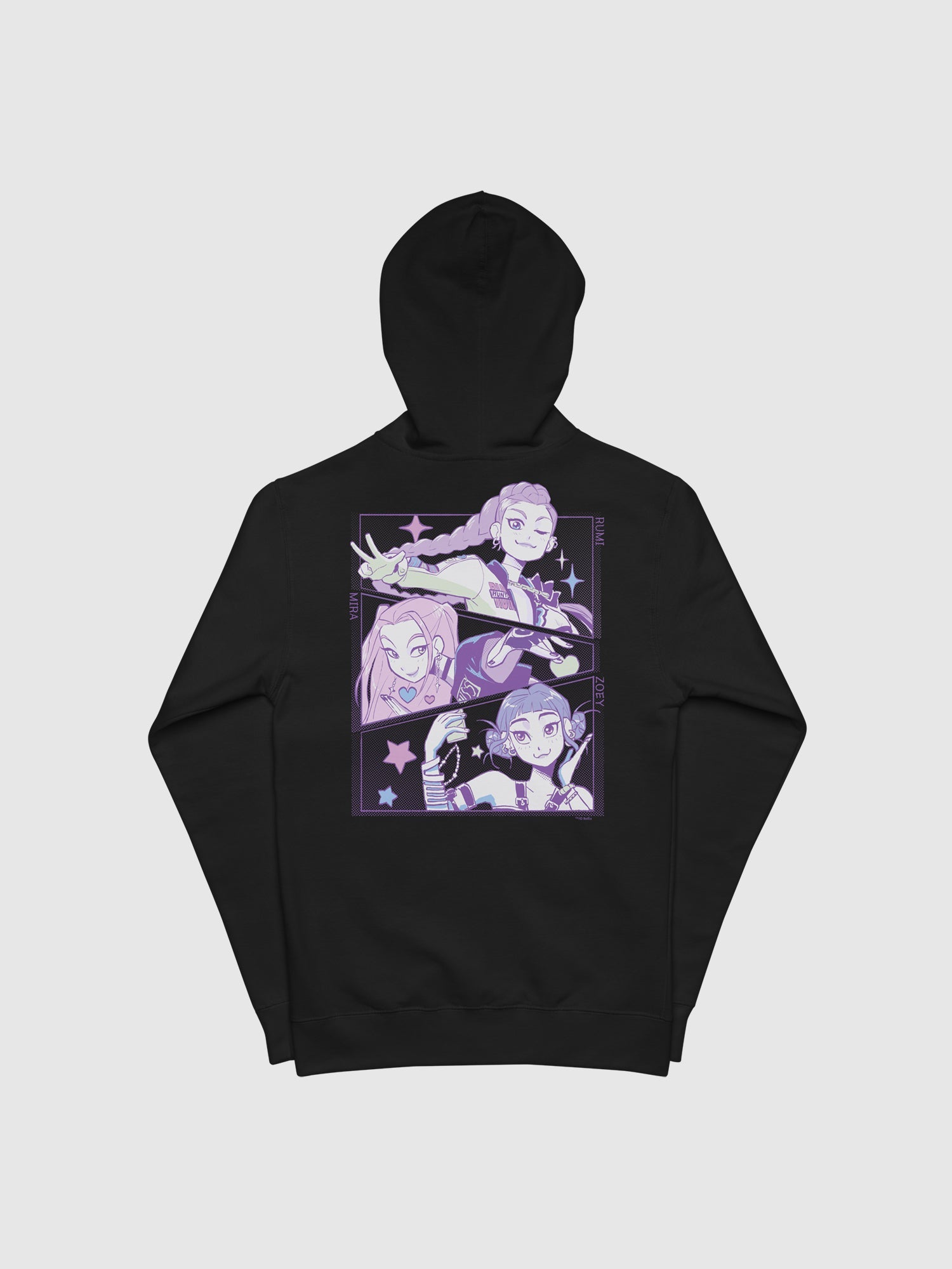 KPop Demon Hunters HUNTR/X Zip Up Hoodie
