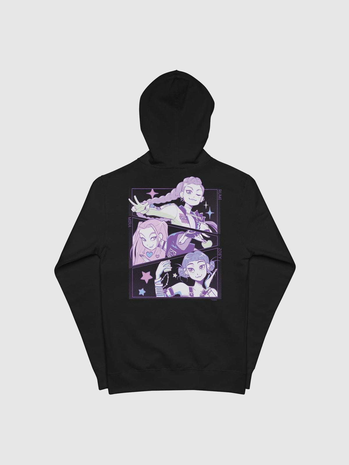 KPop Demon Hunters HUNTR/X Zip Up Hoodie
