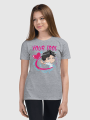 KPop Demon Hunters Jinu Chibi Kids T-Shirt