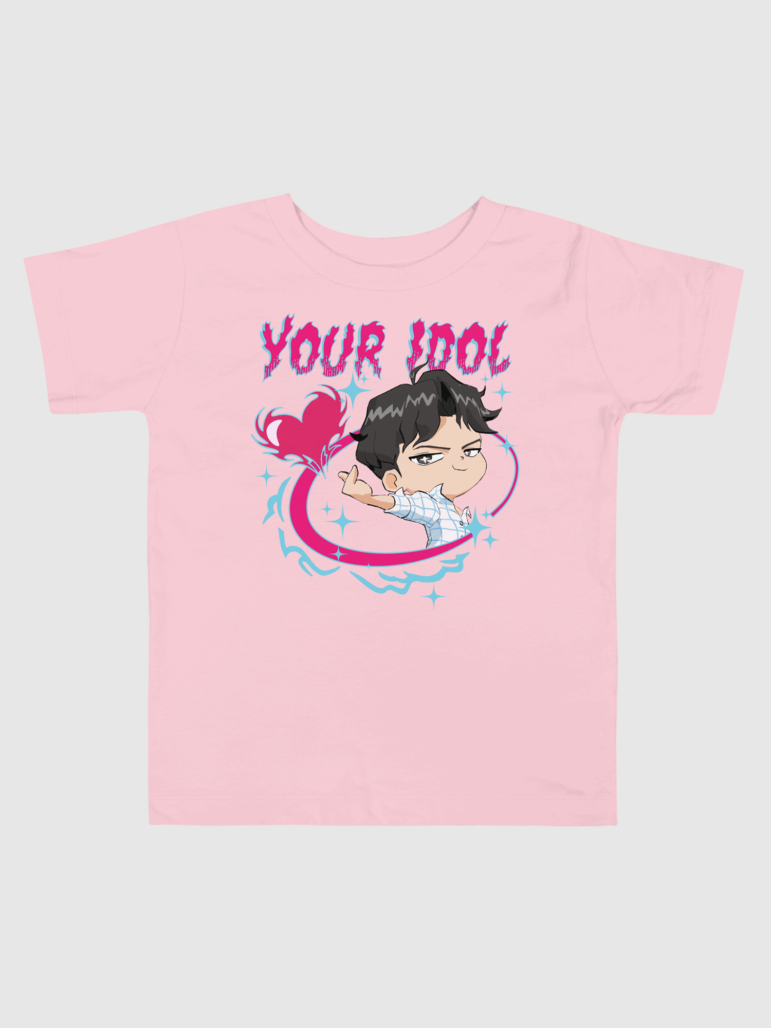 KPop Demon Hunters Jinu Chibi Toddler T-Shirt