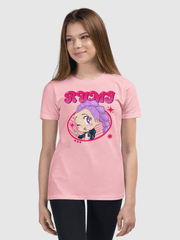 KPop Demon Hunters Rumi Chibi Kids T-Shirt