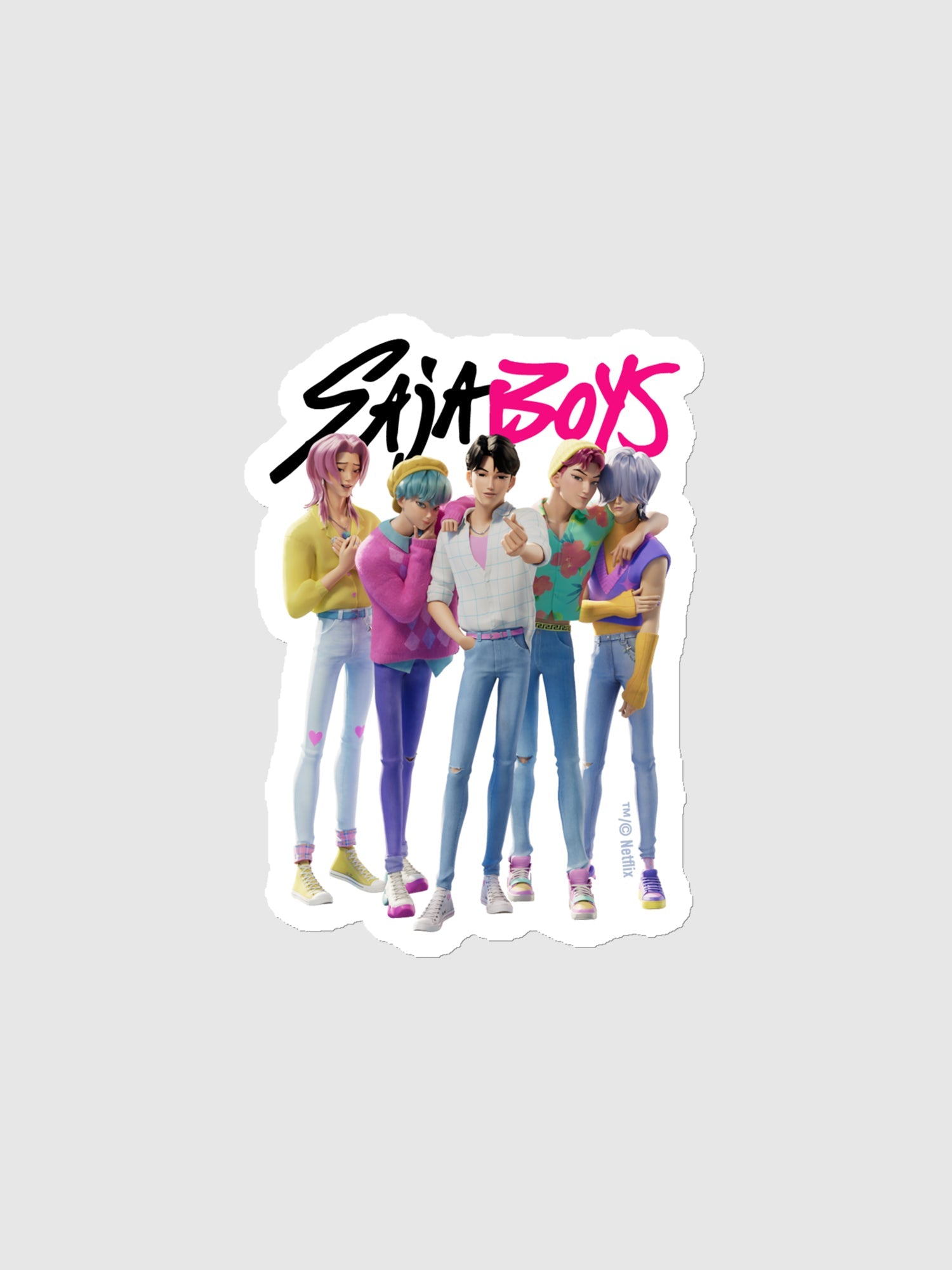 KPop Demon Hunters SAJA BOYS Magnet