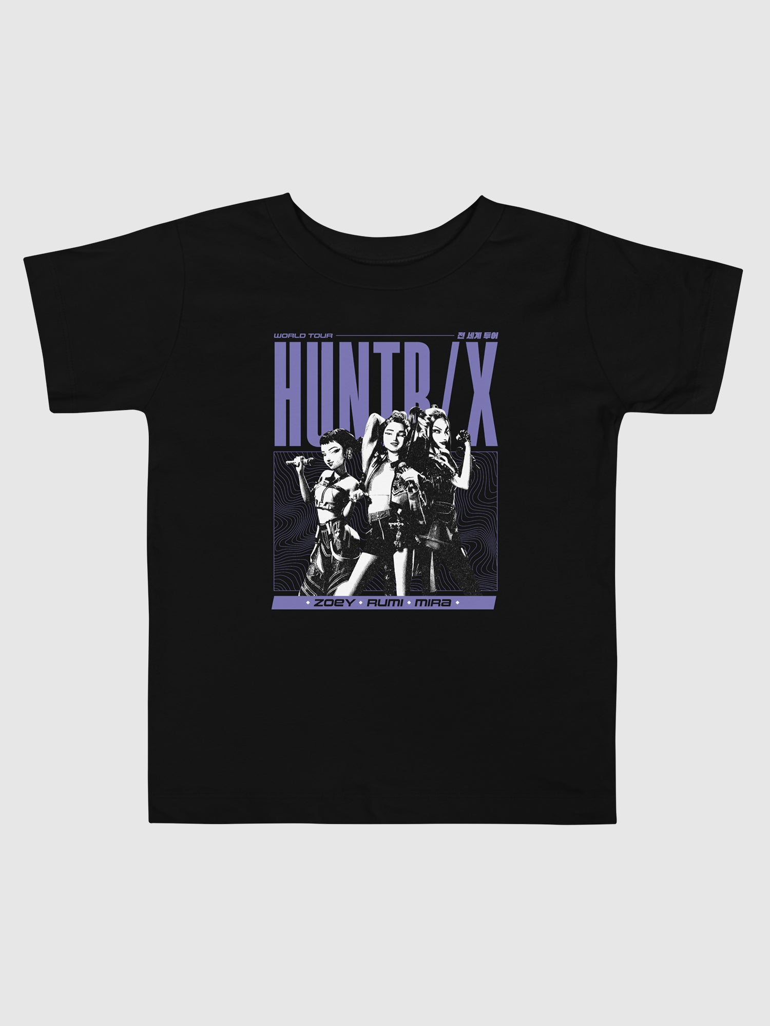 KPop Demon Hunters HUNTR/X World Tour Toddler T-Shirt