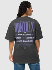 KPop Demon Hunters HUNTR/X World Tour Oversized T-Shirt