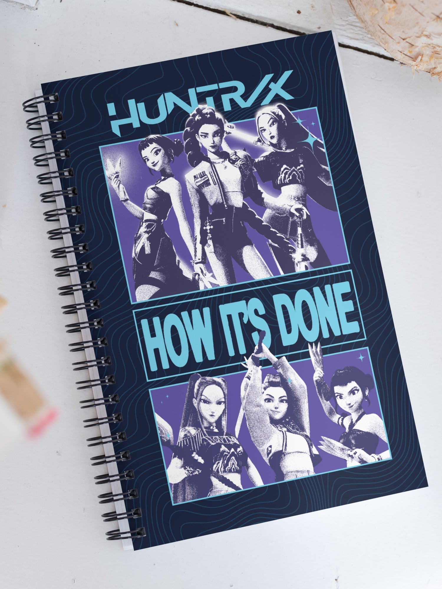KPop Demon Hunters How It's Done HUNTR/X Notebook