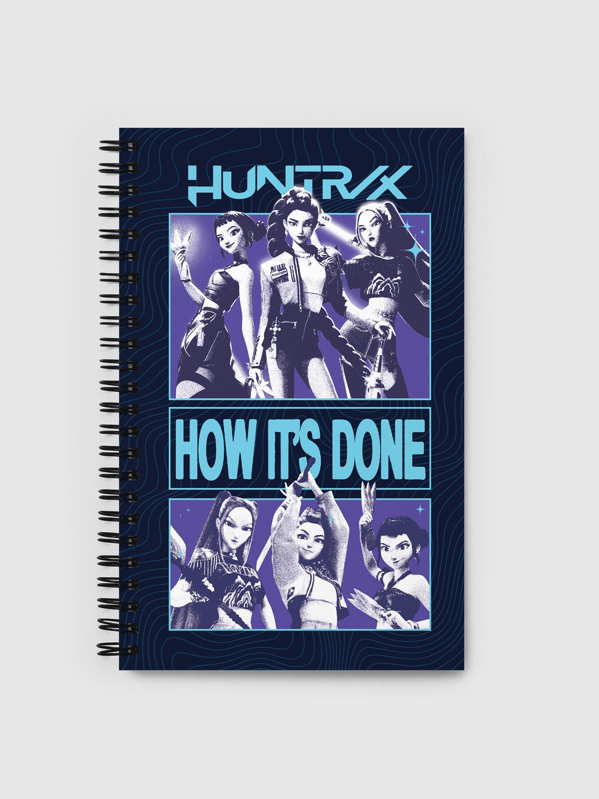 KPop Demon Hunters How It's Done HUNTR/X Notebook