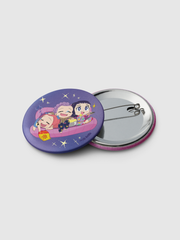KPop Demon Hunters Chibi HUNTR/X Finale Pin Set