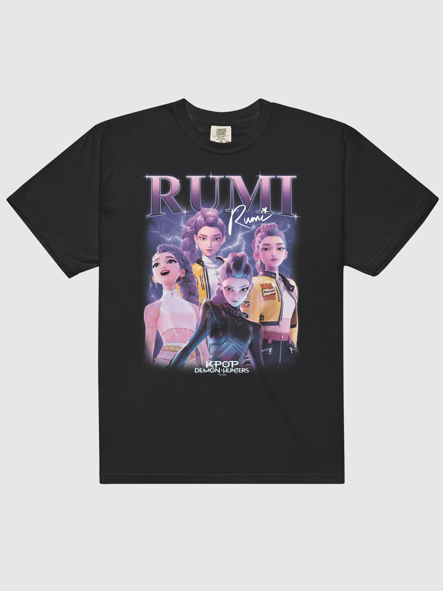 KPop Demon Hunters Rumi Heartthrob Comfort Colors T-Shirt