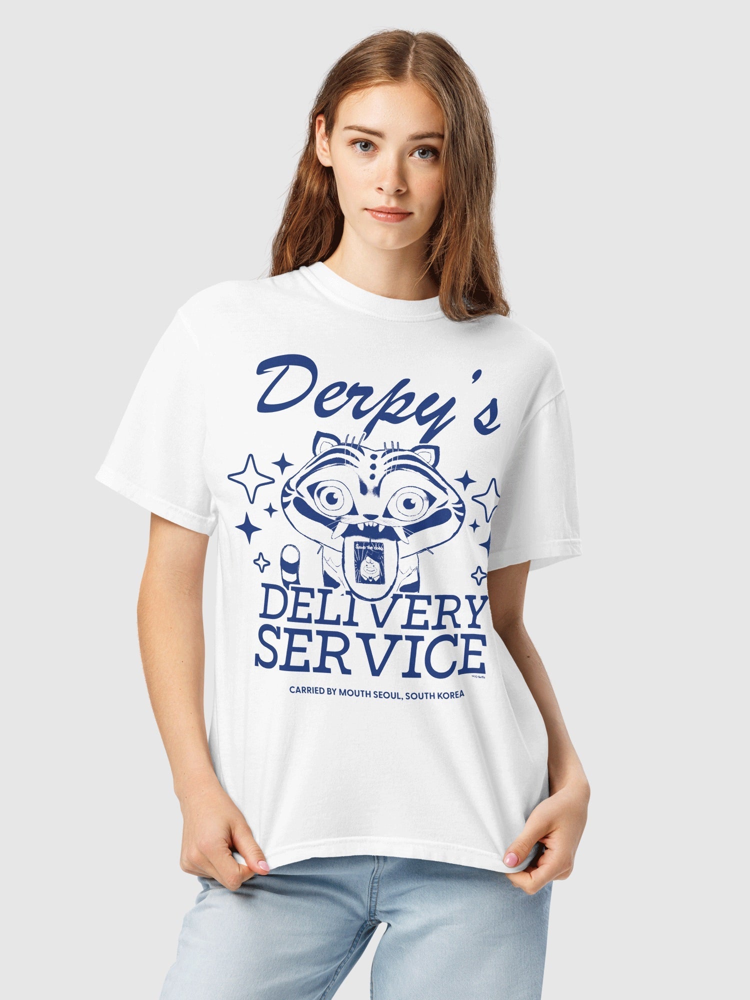 KPop Demon Hunters Derpy's Delivery Service Comfort Colors T-Shirt