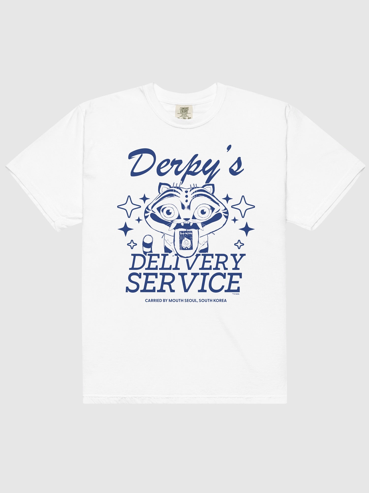 KPop Demon Hunters Derpy's Delivery Service Comfort Colors T-Shirt