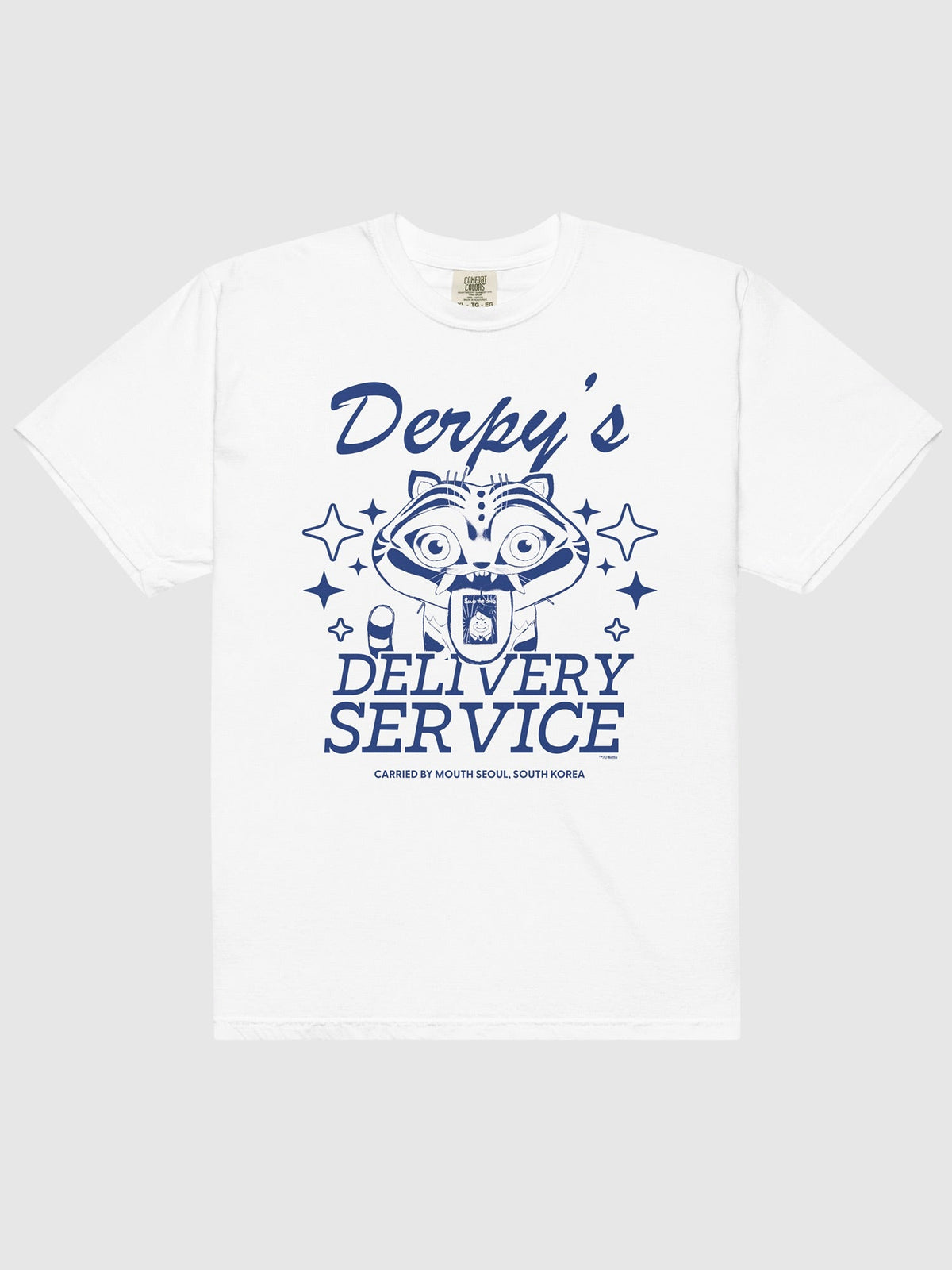 KPop Demon Hunters Derpy's Delivery Service Comfort Colors T-Shirt