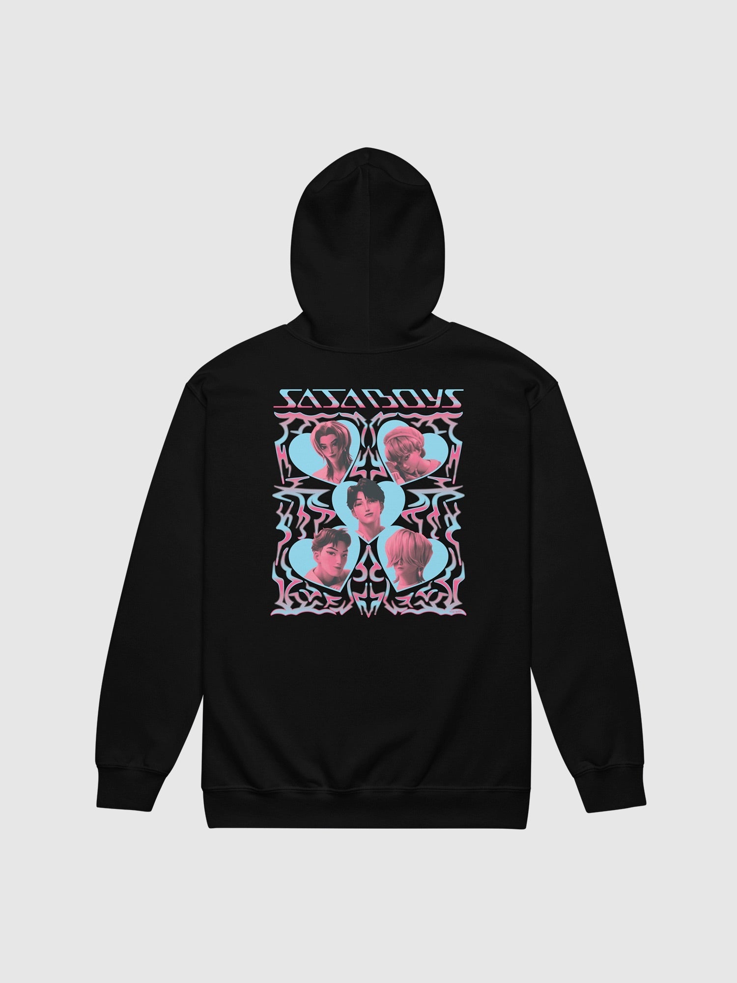 KPop Demon Hunters Zip Hoodie Saja Boys Love