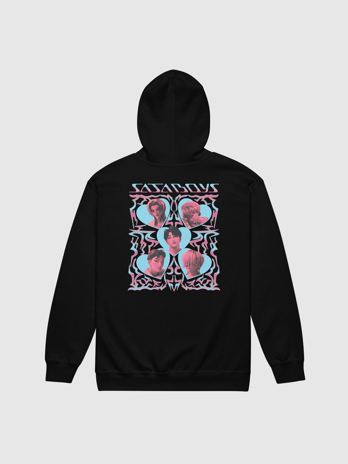 KPop Demon Hunters Zip Hoodie Saja Boys Love