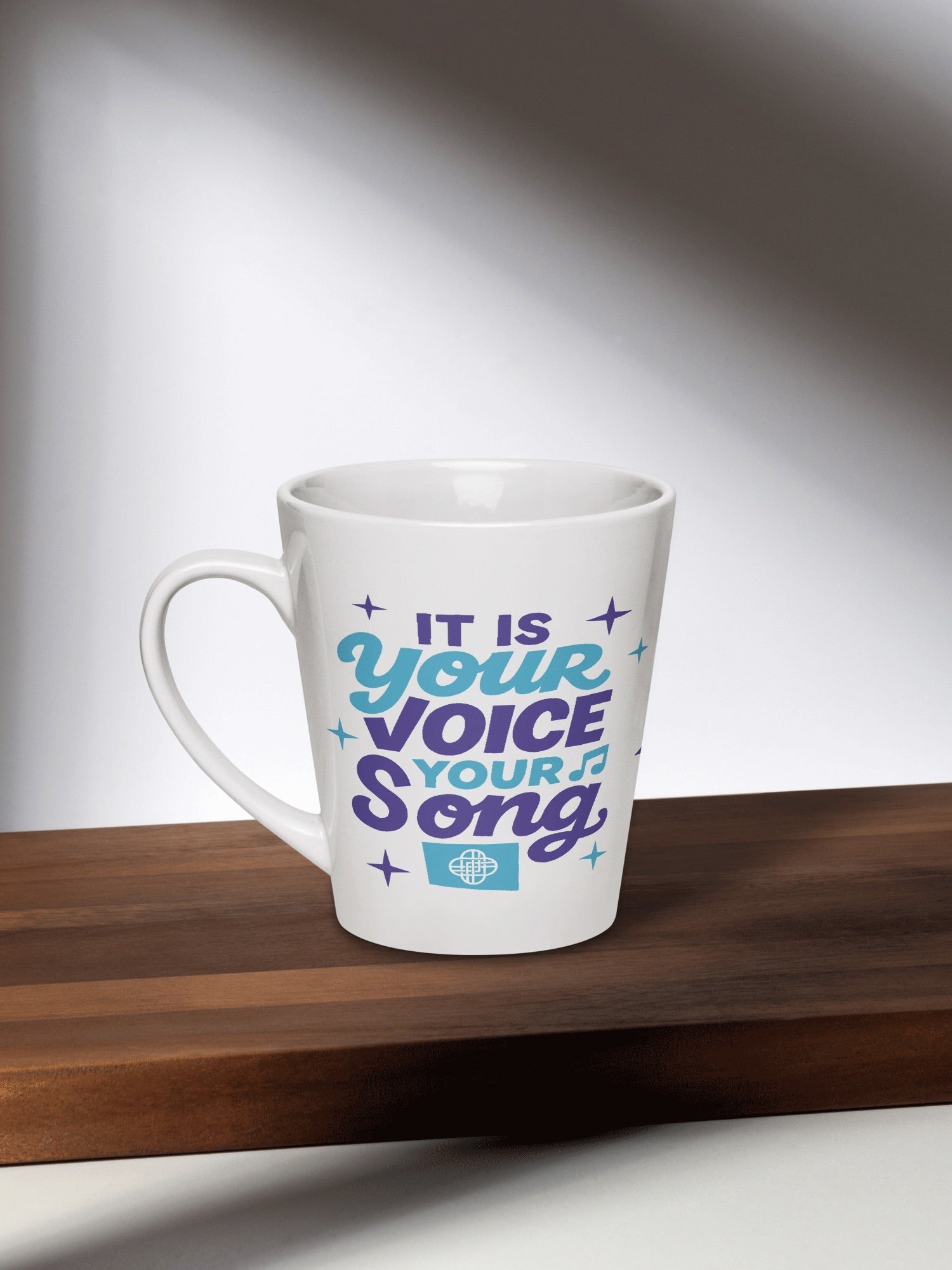 KPop Demon Hunters Latte Mug "It is Your Voice Your Song"