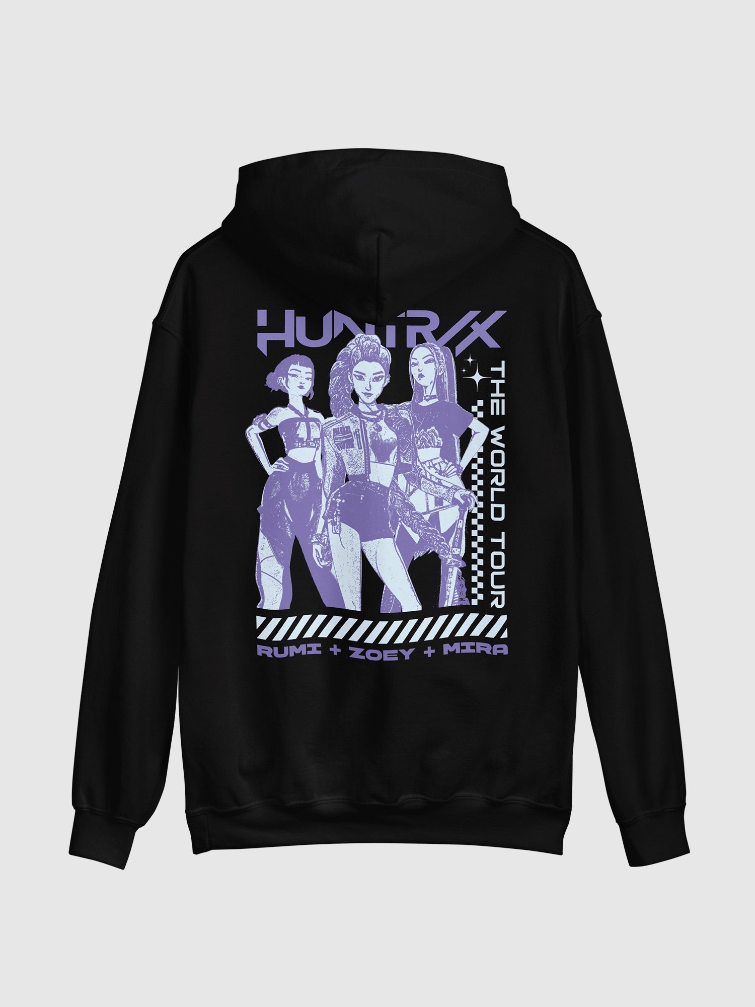 KPop Demon Hunters Hoodie HUNTR/X The World Tour