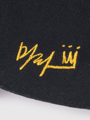 KPop Demon Hunters Gold Embroidered Adult Dad Hat HUNTR/X Logo & Mira Signature