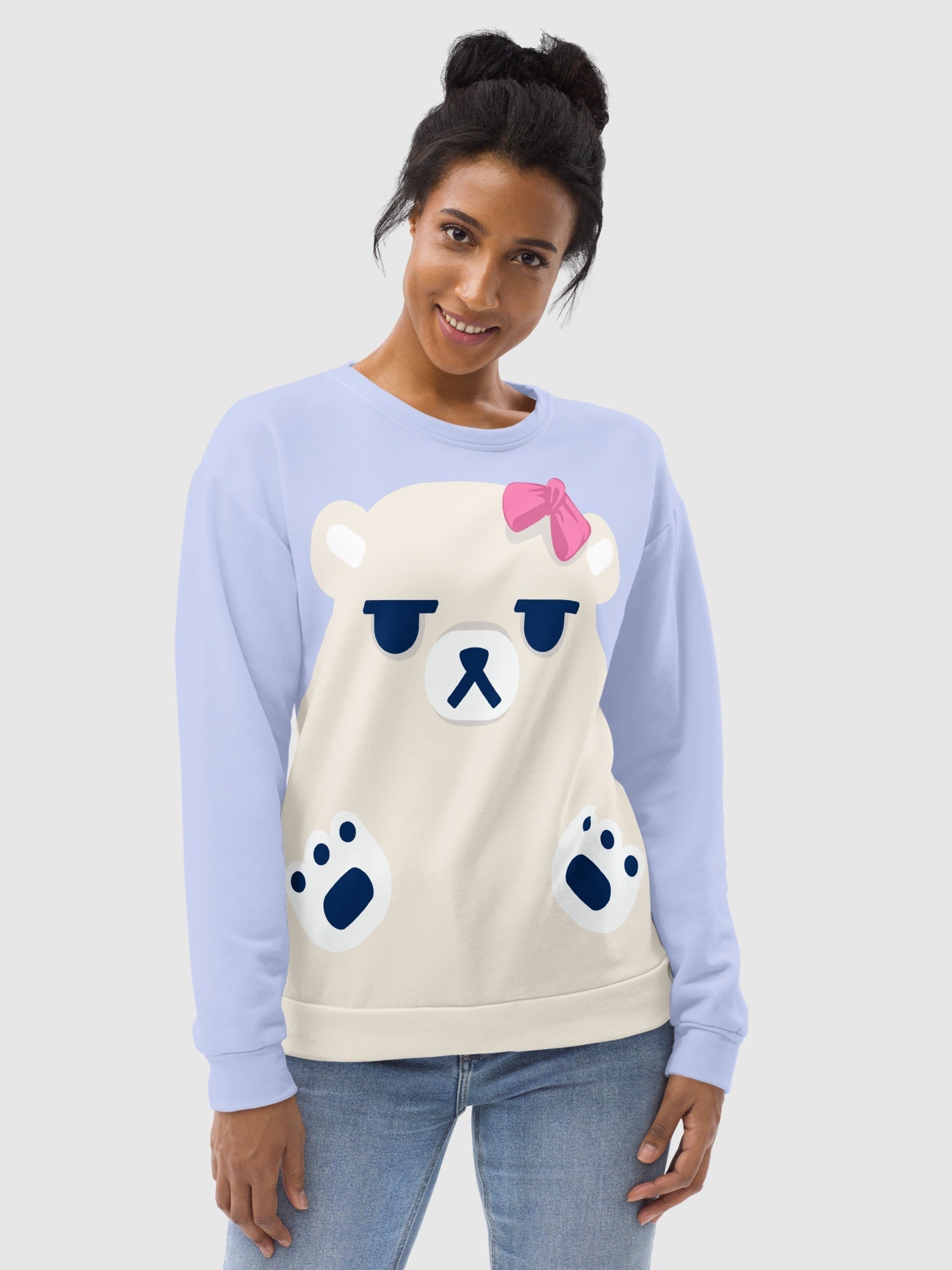 KPop Demon Hunters Mira's Polar Bear Sweatshirt