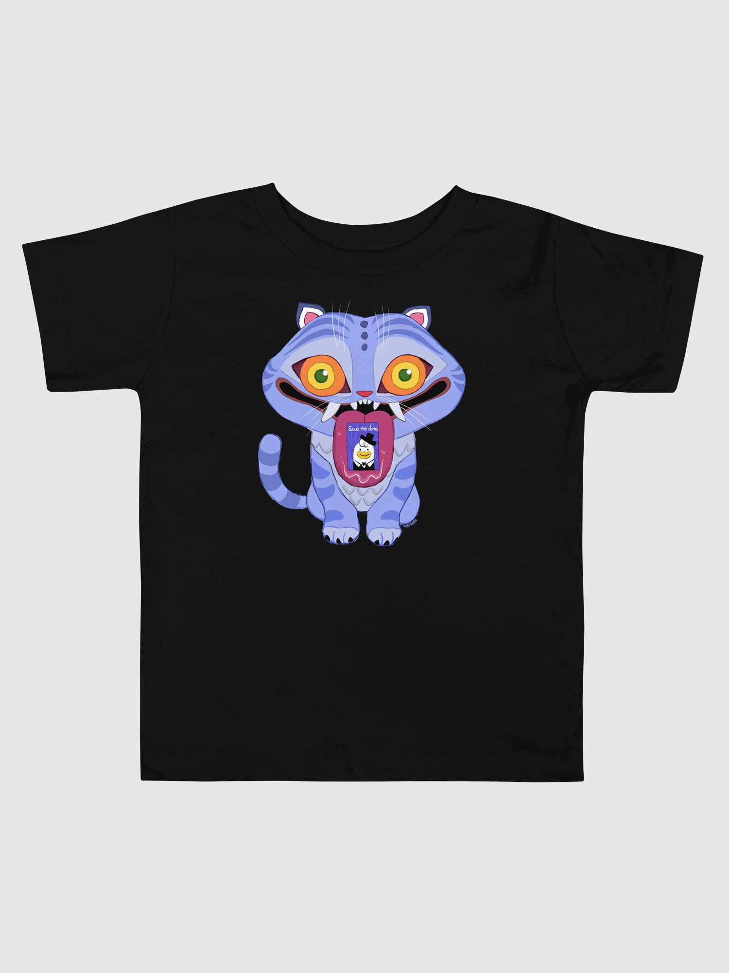 KPop Demon Hunters Derpy Tiger Toddler T-Shirt