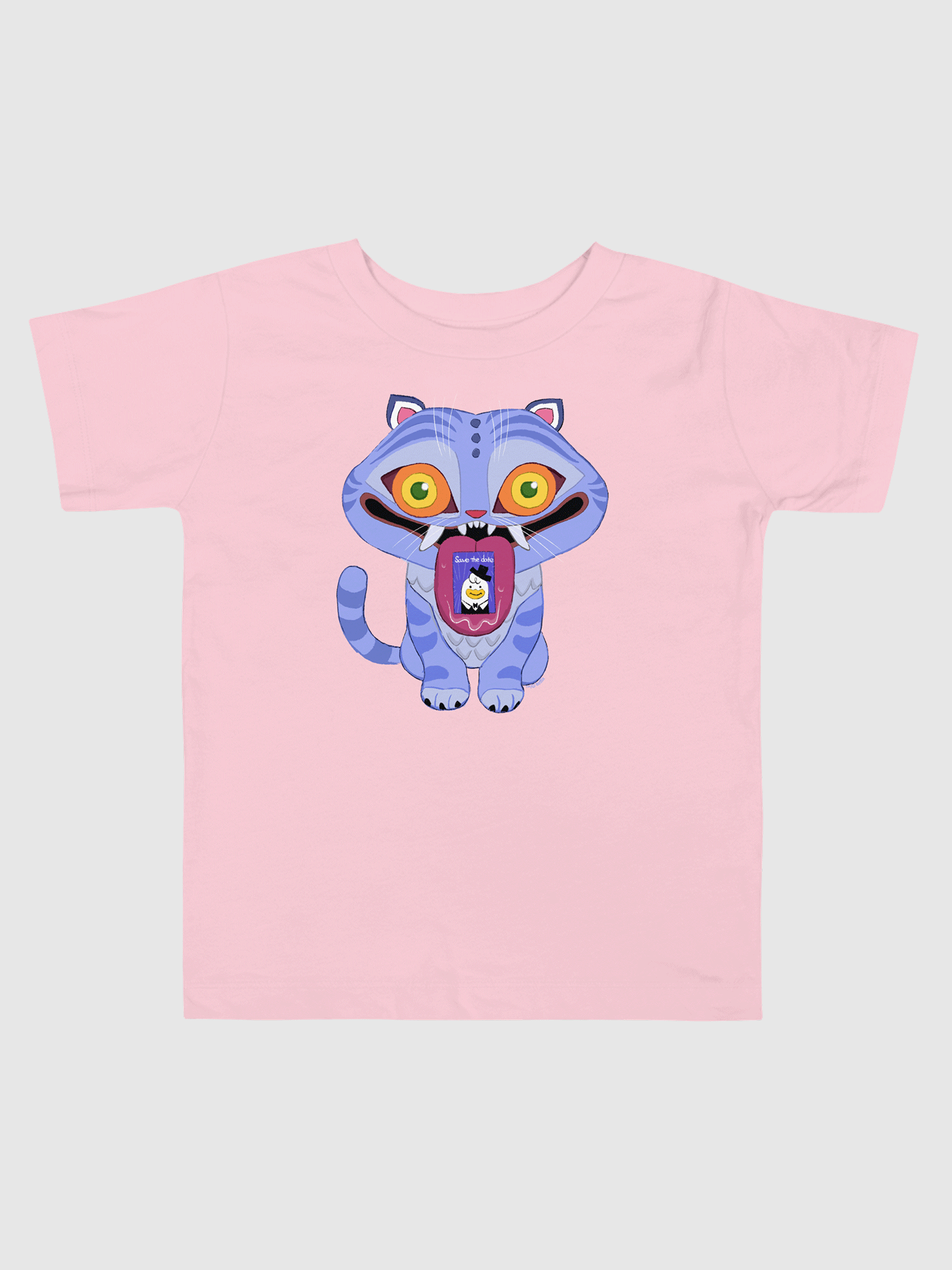 KPop Demon Hunters Derpy Tiger Toddler T-Shirt