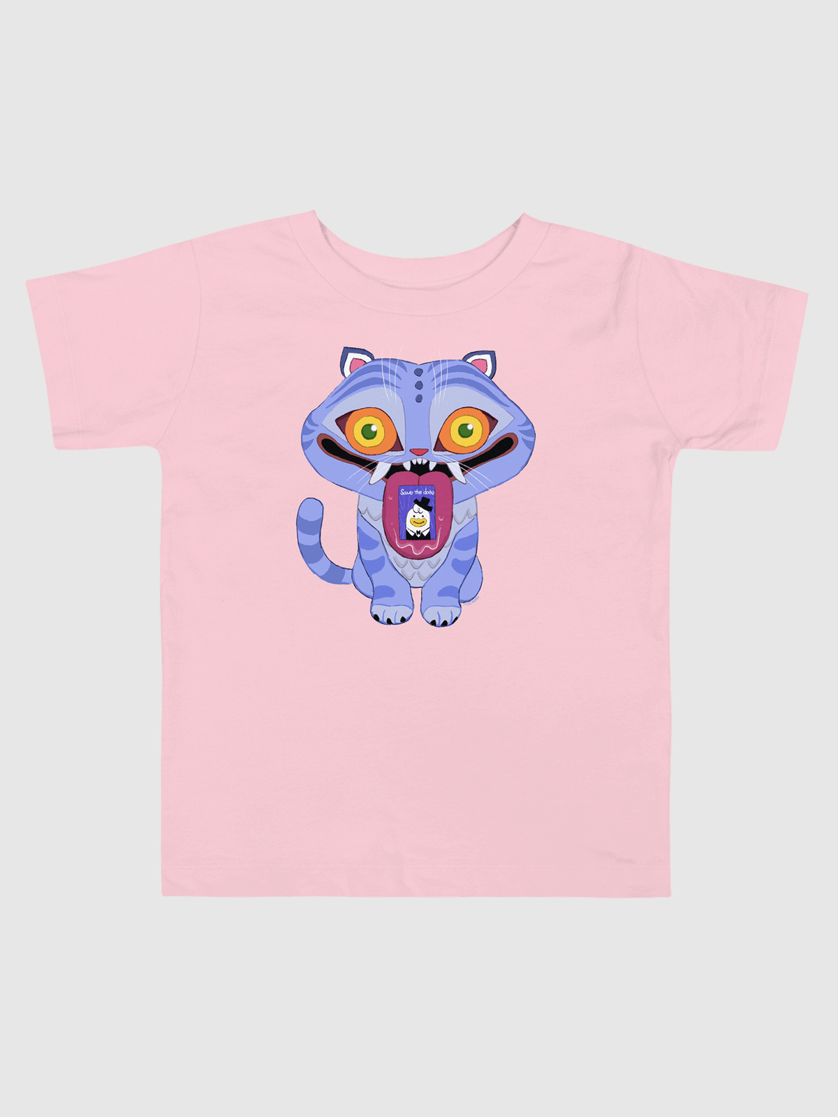 KPop Demon Hunters Derpy Tiger Toddler T-Shirt