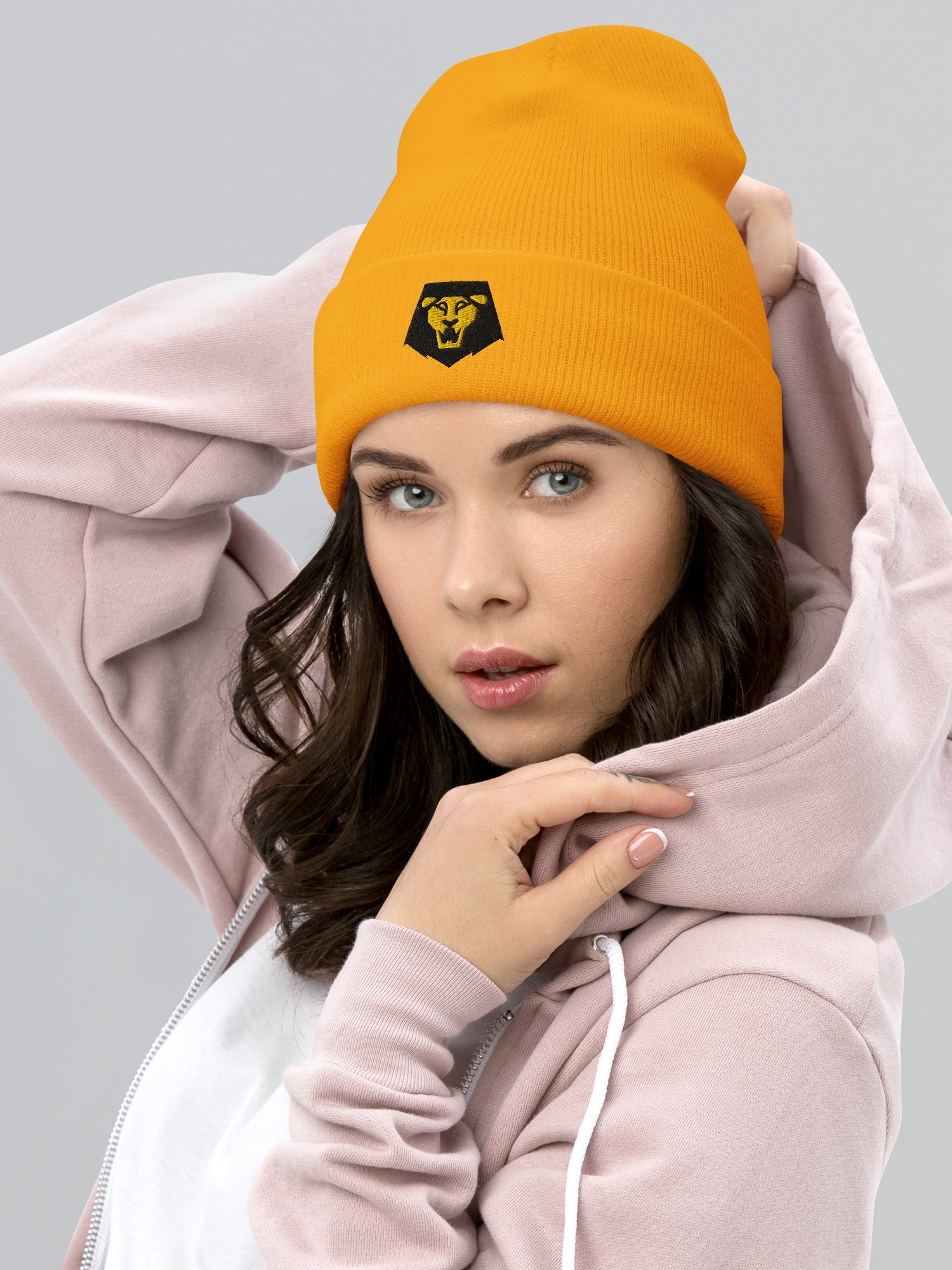KPop Demon Hunters SAJA BOYS Lion Icon Beanie