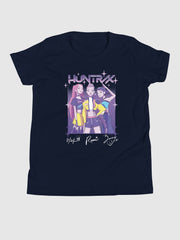 KPop Demon Hunters HUNTR/X Sketch Kids T-Shirt