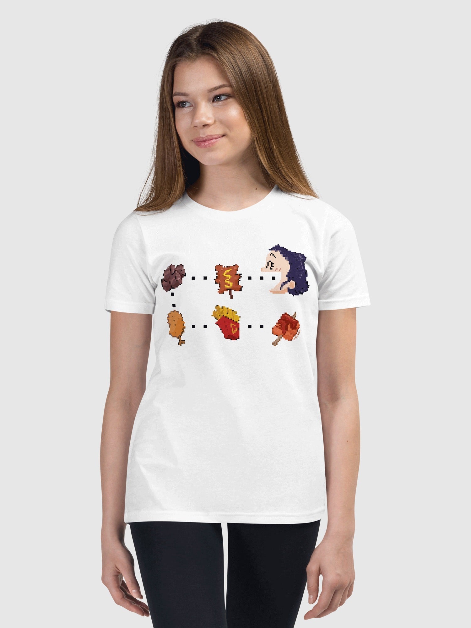 KPop Demon Hunters Zoey Snacks Kids T-Shirt