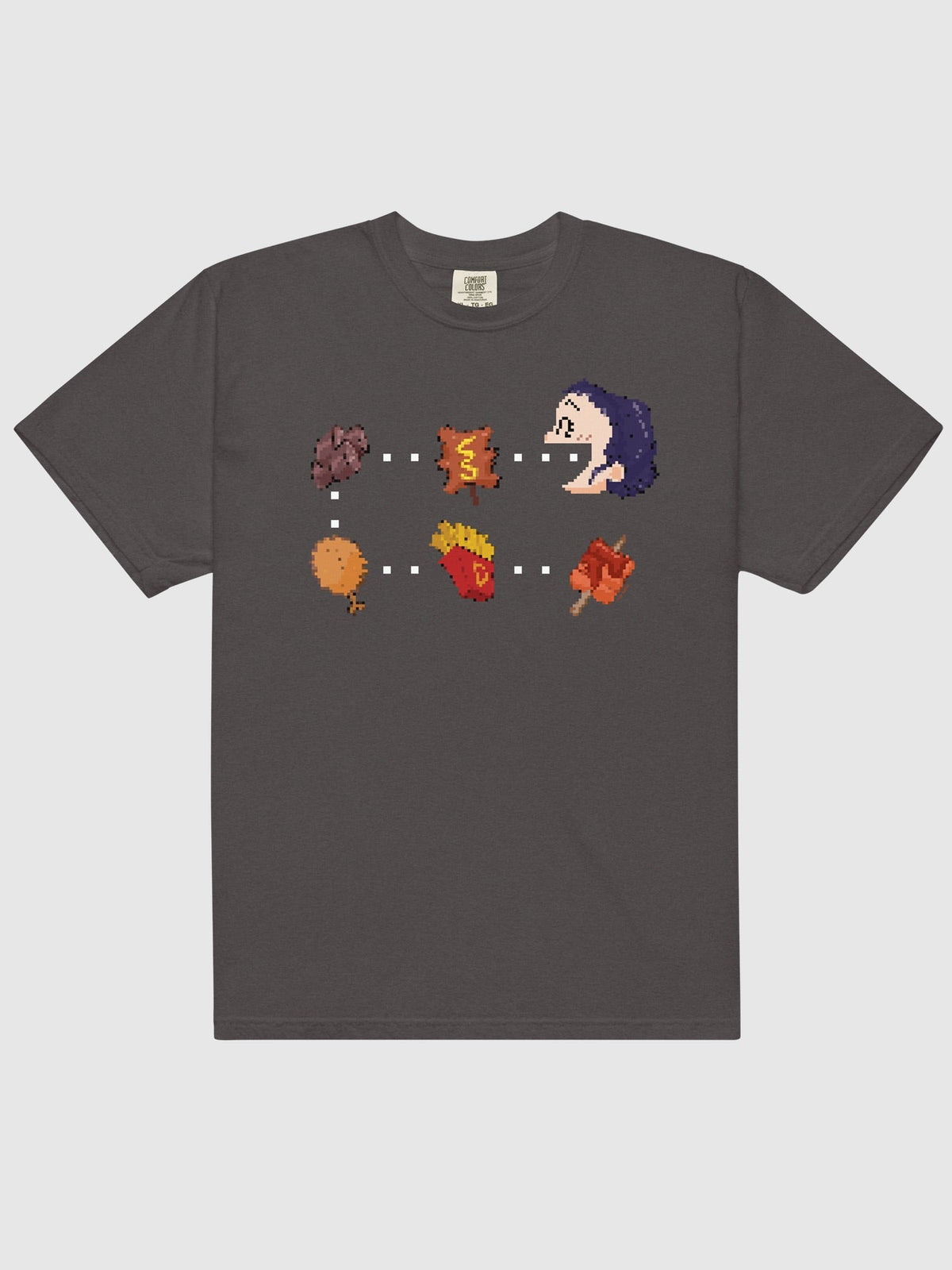 KPop Demon Hunters Zoey Snacks Comfort Colors T-Shirt