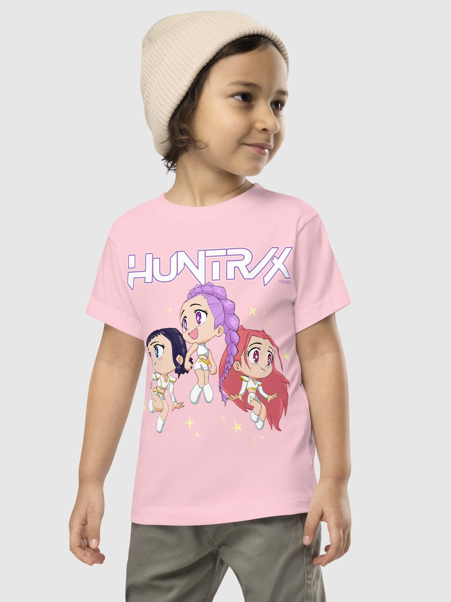 KPop Demon Hunters Chibi HUNTR/X Toddler T-Shirt