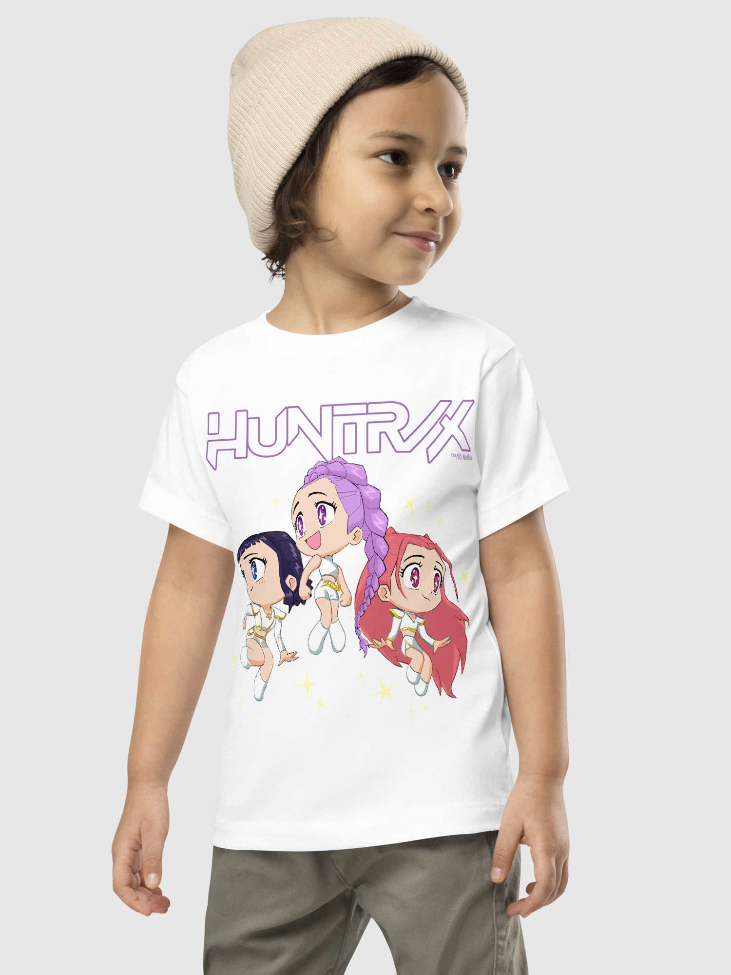 KPop Demon Hunters Chibi HUNTR/X Toddler T-Shirt