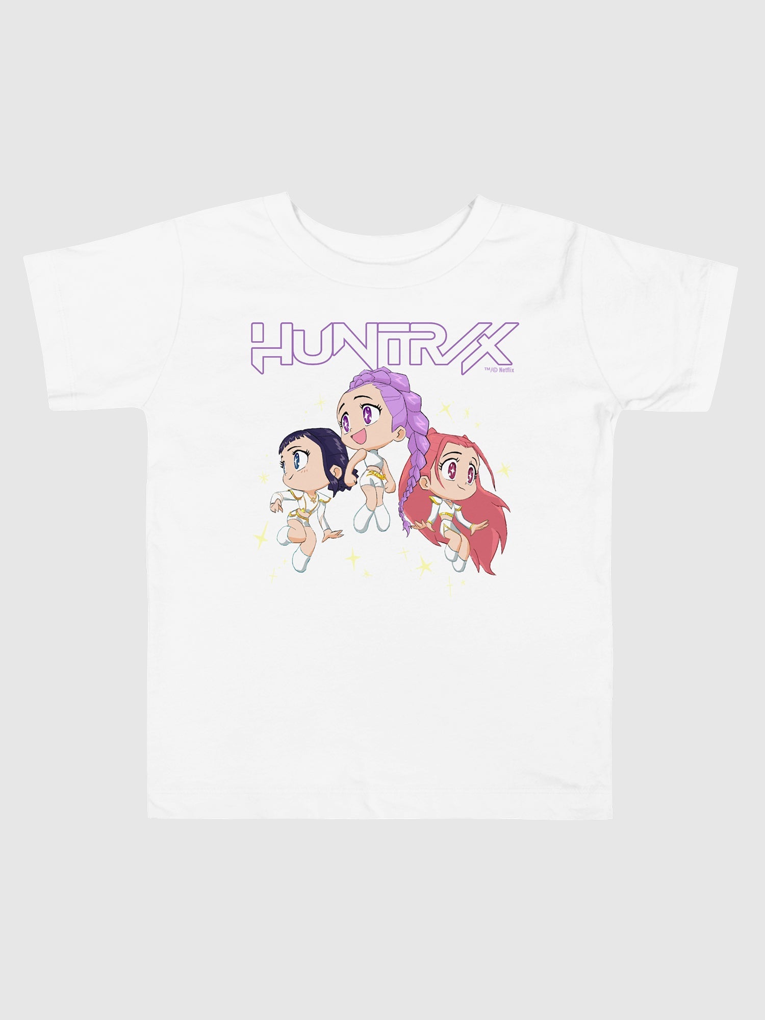 KPop Demon Hunters Chibi HUNTR/X Toddler T-Shirt