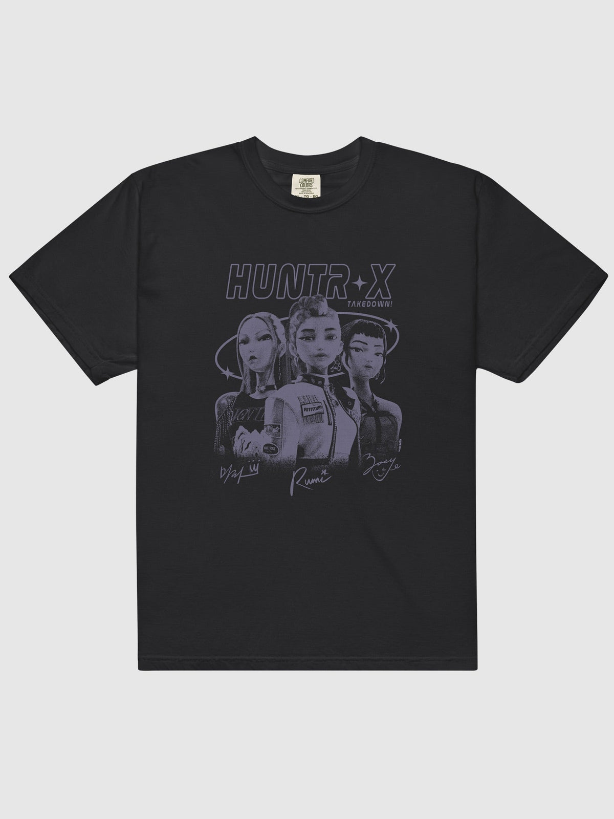 KPop Demon Hunters HUNTR/X Takedown Comfort Colors T-Shirt