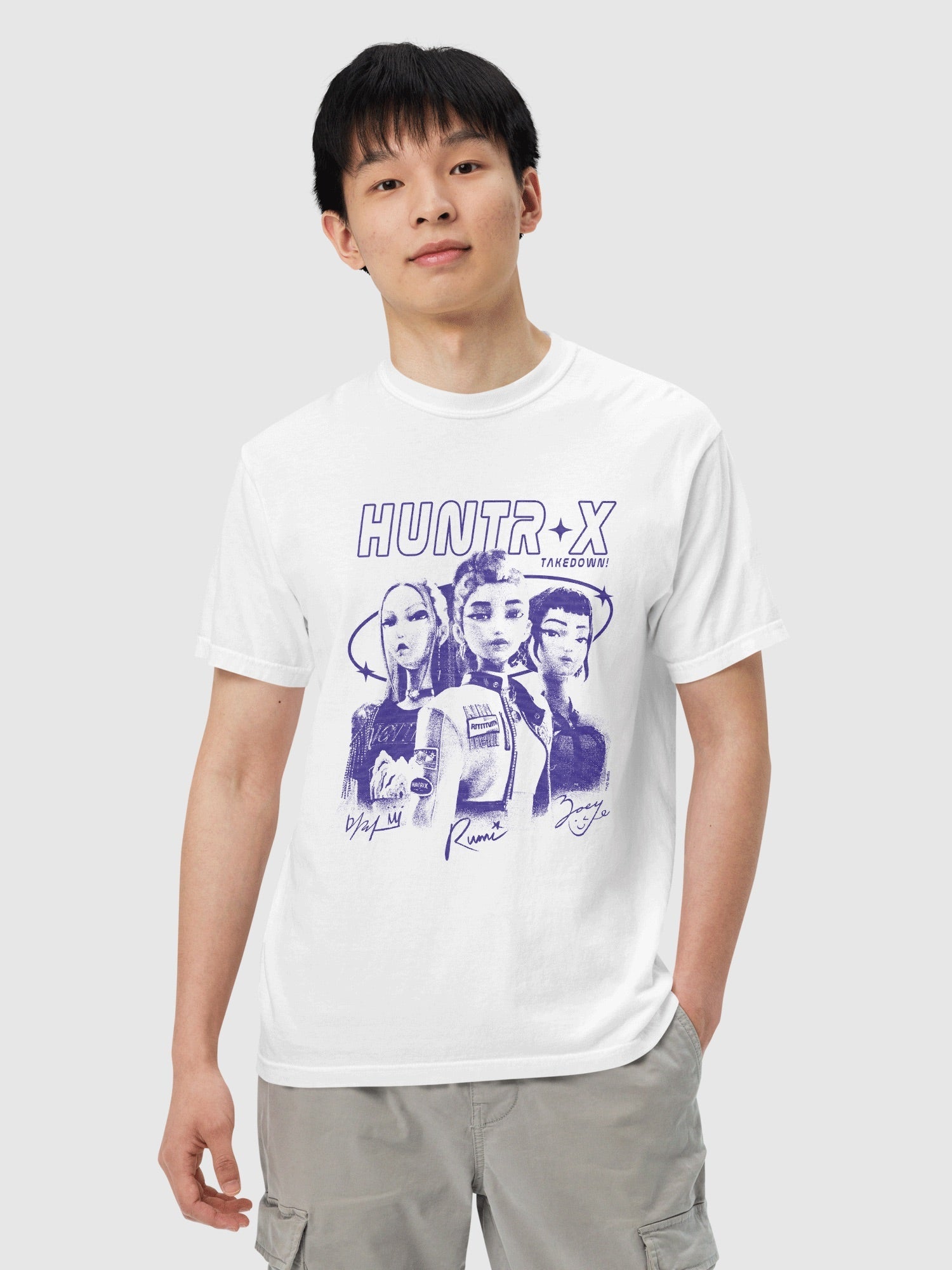 KPop Demon Hunters HUNTR/X Takedown Comfort Colors T-Shirt