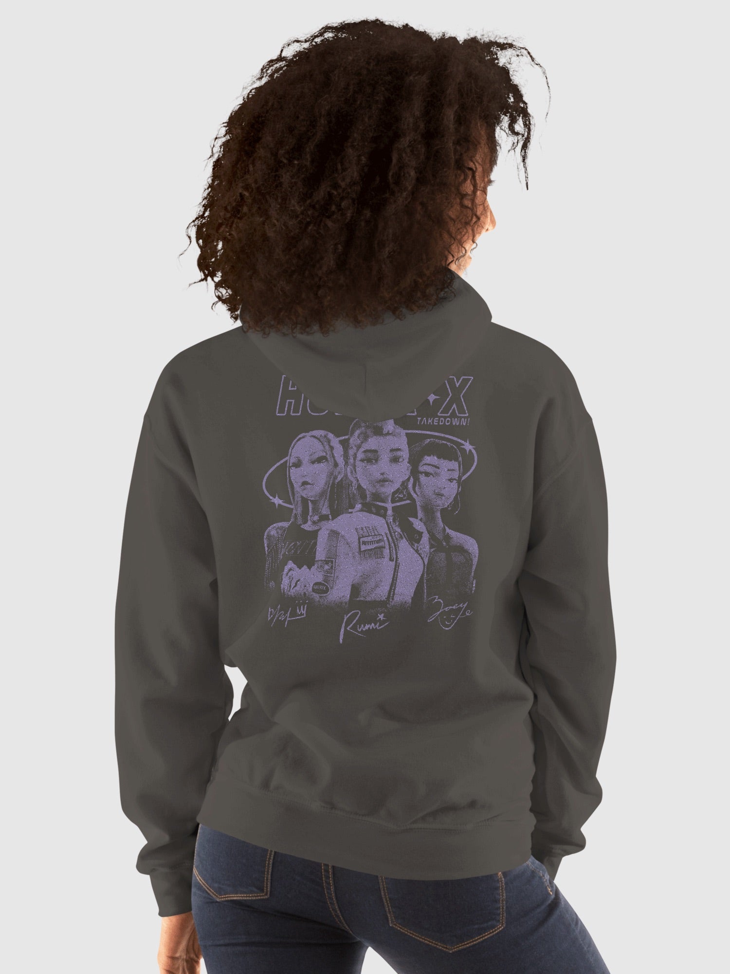 KPop Demon Hunters HUNTR/X Takedown Hoodie