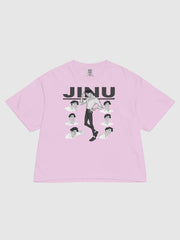 KPop Demon Hunters Jinu Expressions Comfort Colors Cropped T-Shirt