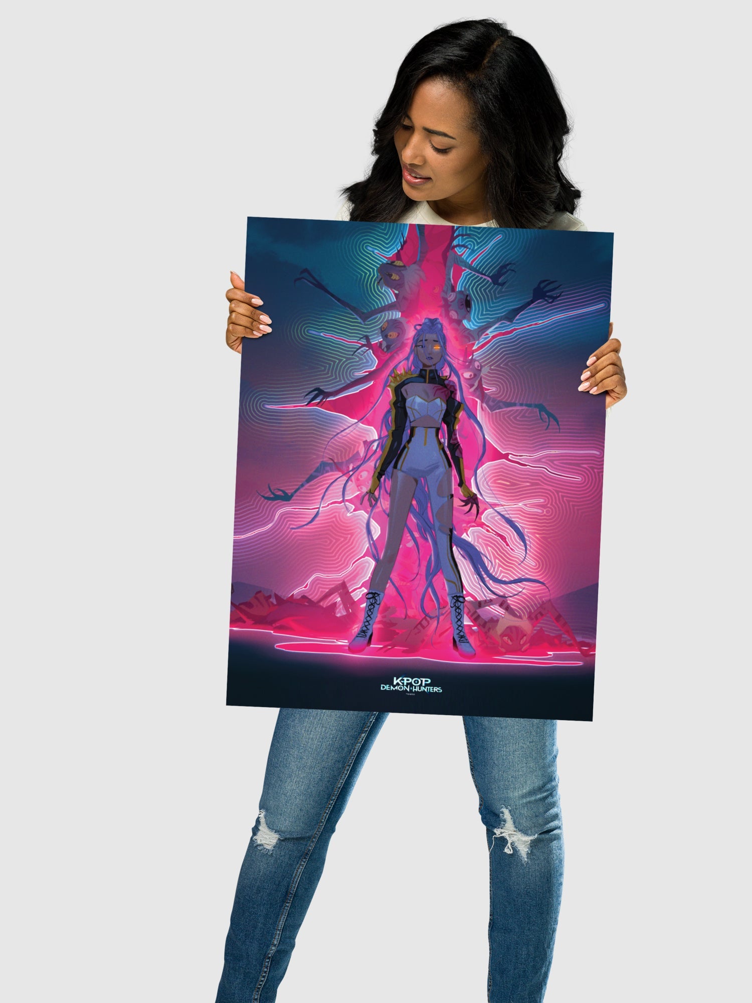 KPop Demon Hunters Rumi Demon Poster