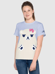 KPop Demon Hunters Mira's Polar Bear Youth T-shirt