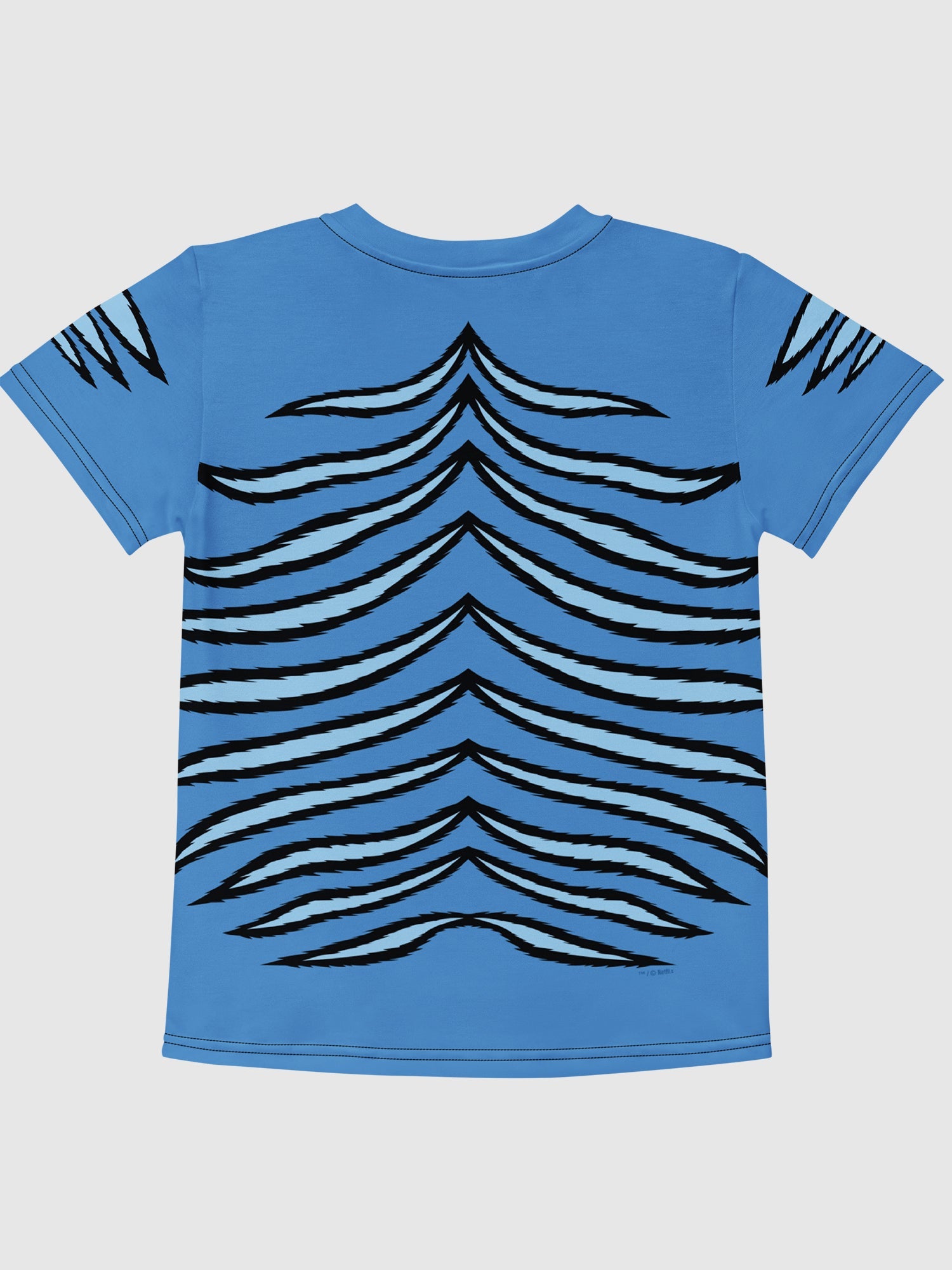 KPop Demon Hunters Kids T-Shirt Derpy Tiger Stripes