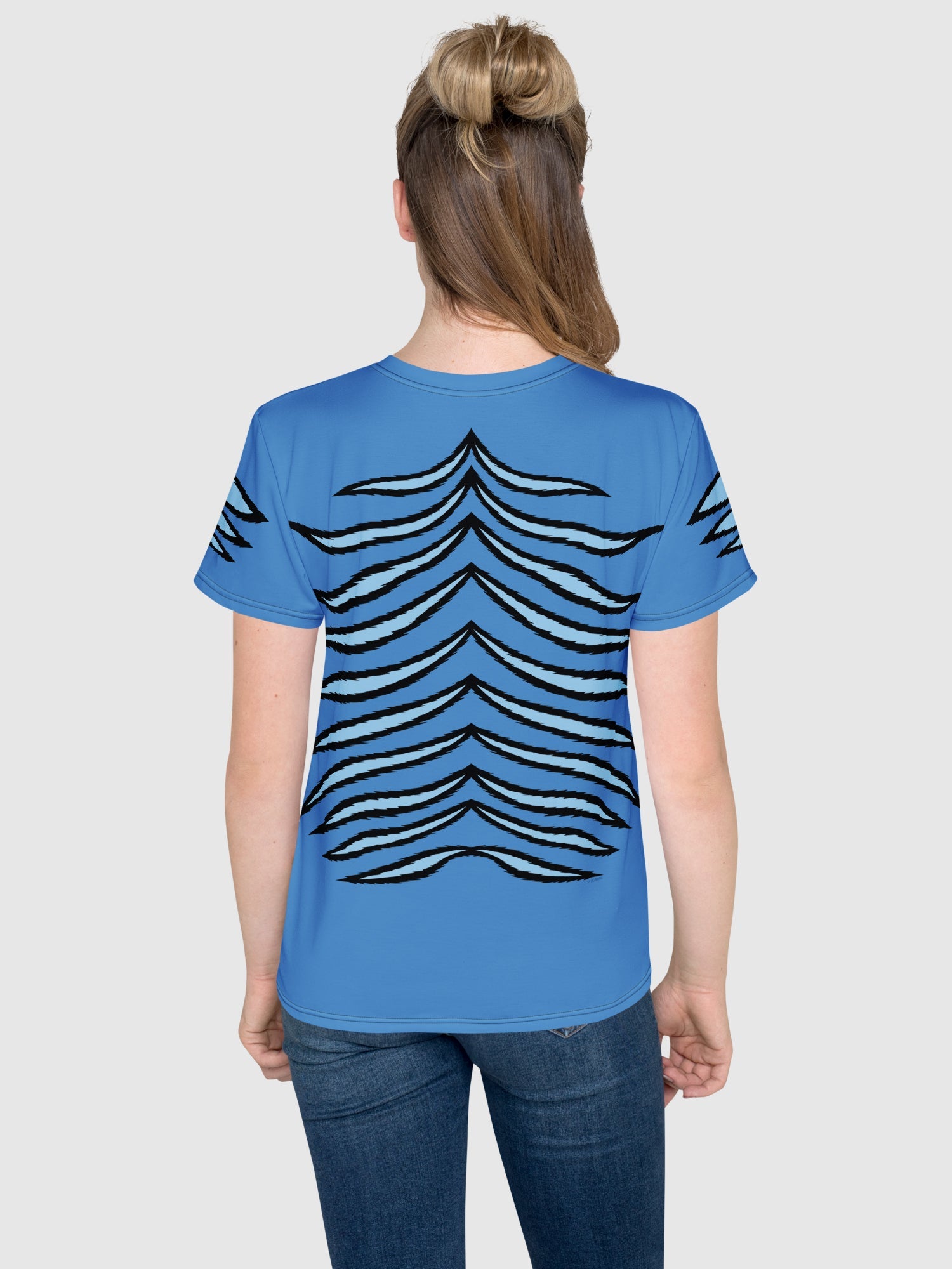 KPop Demon Hunters Youth T-Shirt Derpy Tiger Stripes
