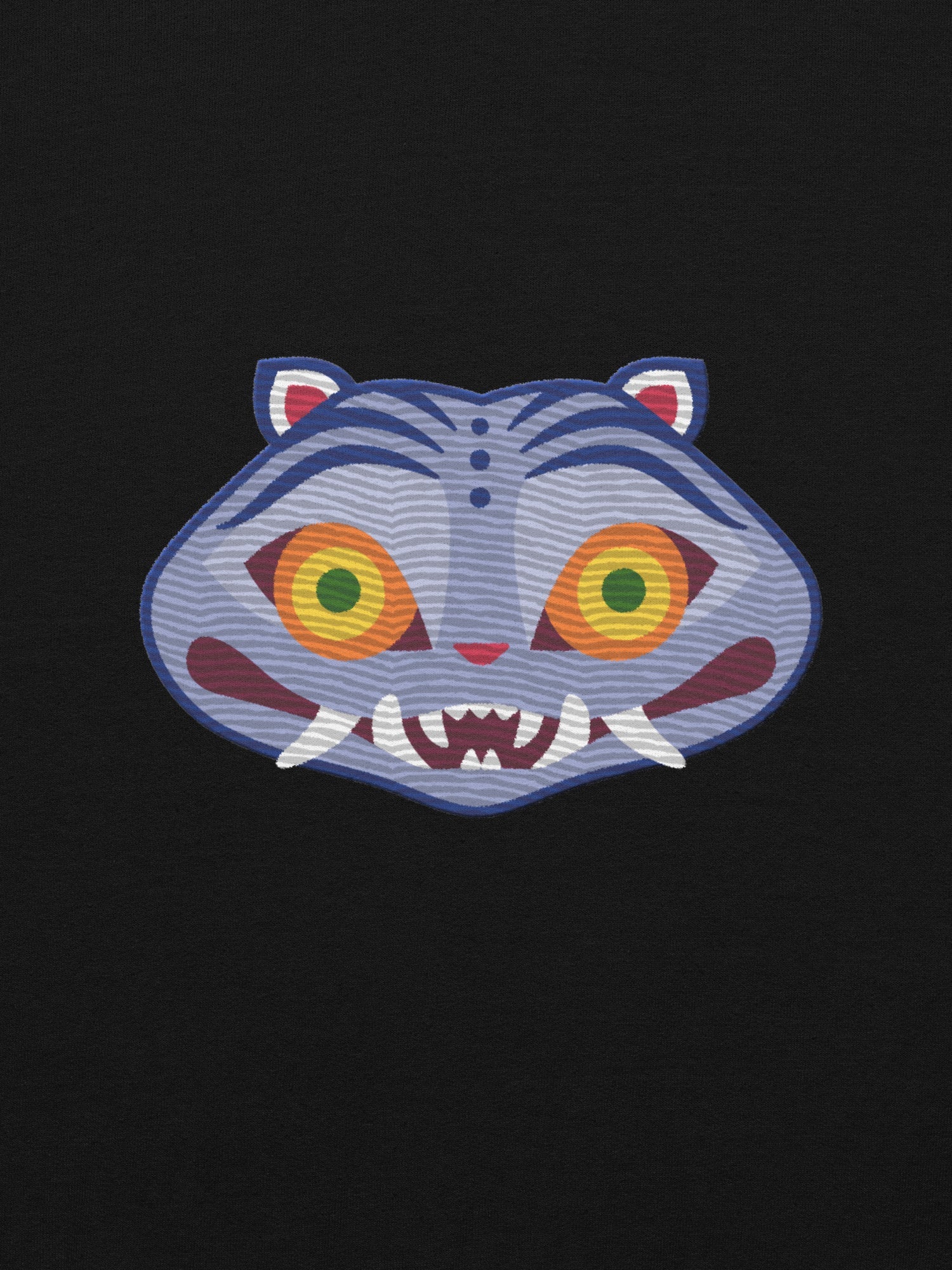 KPop Demon Hunters Derpy Tiger Embroidered Sweatshirt