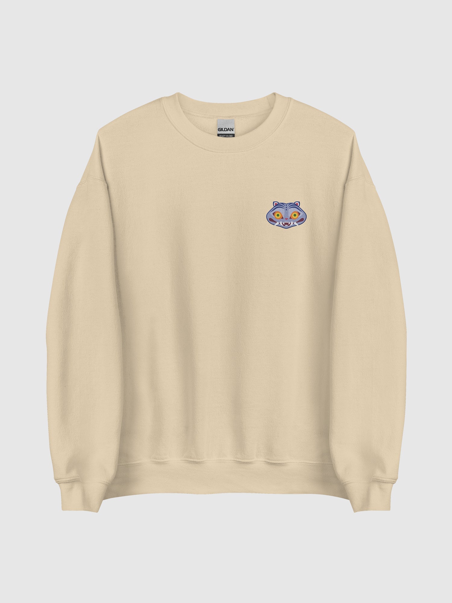 KPop Demon Hunters Derpy Tiger Embroidered Sweatshirt