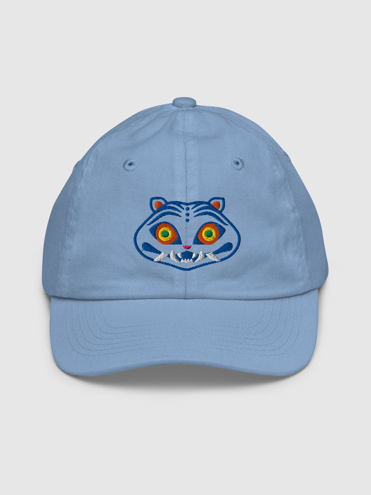 KPop Demon Hunters Derpy Tiger Embroidered Youth Baseball Hat